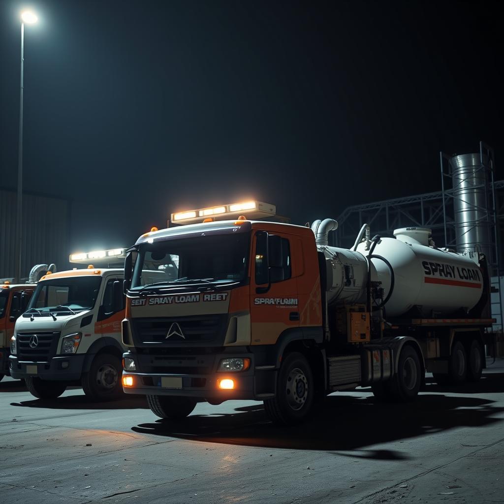 Commercial Auto & Spray Rigs — spray foam contracting